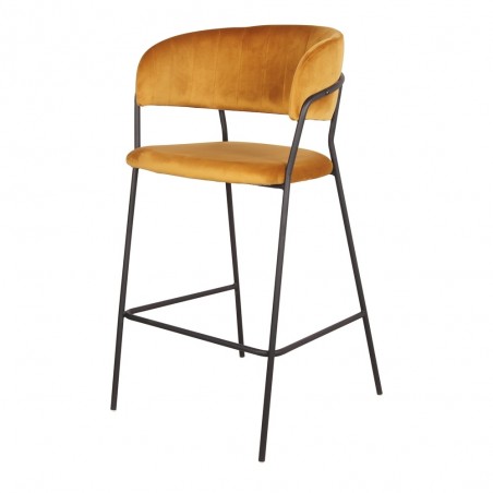 TABURETE ALTO TAPIZADO KAISER
