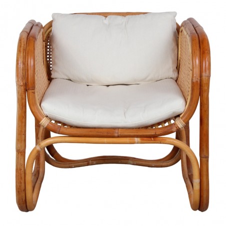 SILLÓN DE RATTÁN CUBE