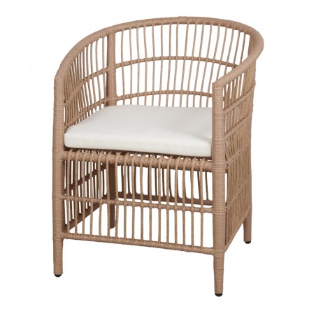 SILLÓN DE RATTÁN SINTÉTICO JEFFRY