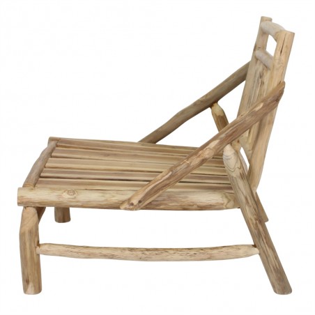 SILLÓN DE MADERA CON COJINES THAOLY