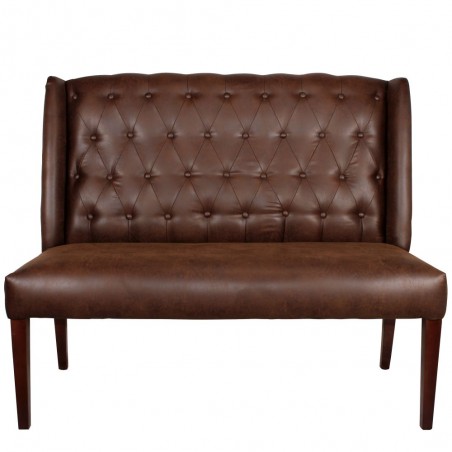 BANCO TAPIZADO MURANO BOTONES