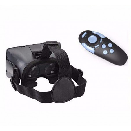 Gafas de Realidad Virtual + Mando negras