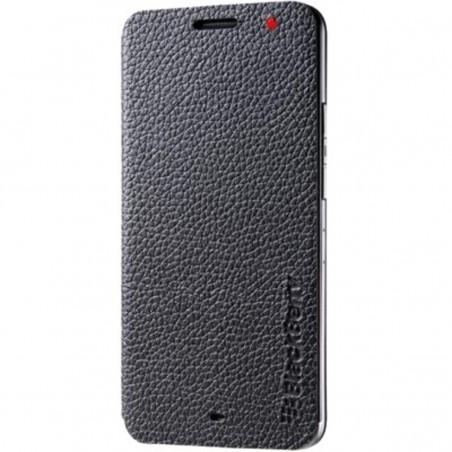 Funda de piel BlackBerry tipo libro ACC-57201-001 negra para tu Z30