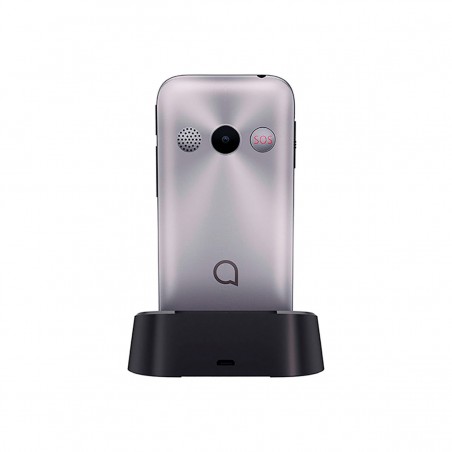 Alcatel 2019G (Iberia) Plata Metálico (Black-Metallic Silver)