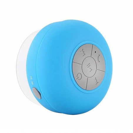 Altavoz para la Ducha Bluetooth Resistente al Agua con Manos Libres Azul