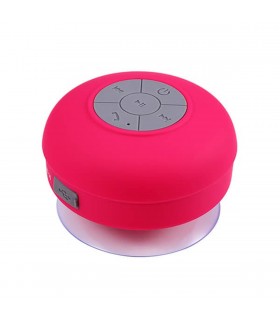 Altavoz para la Ducha Bluetooth Resistente al Agua con Manos Libres Rosa