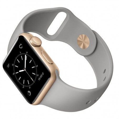 Apple Watch Series 2 38 mm Gris cemento y Oro