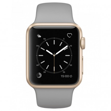 Apple Watch Series 2 38 mm Gris cemento y Oro