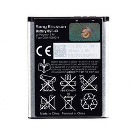 Batería original Sony Ericsson BST-43