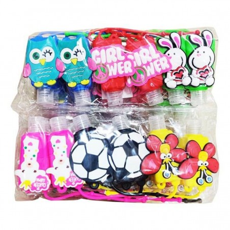 Bote Gel Hidroalcohólico Infantil (Surtido de Dibujos) - Pack 6 Unidades