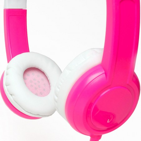 Auriculares infantiles BuddyPhone Rosa