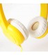 Auriculares infantiles BuddyPhone Amarillo