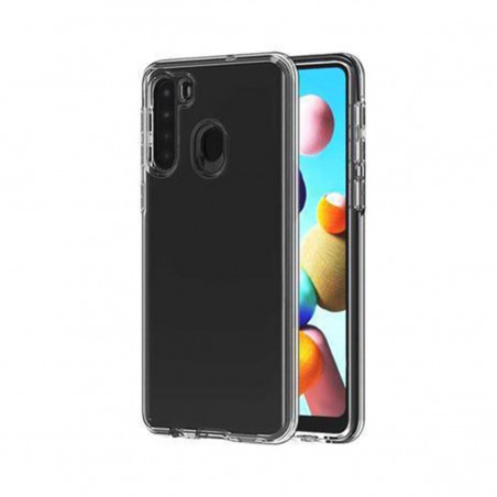 Carcasa Samsung Galaxy A21 Hybrid (bumper + trasera) Transparente