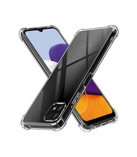 Carcasa Samsung Galaxy A22 5G hybrid (bumper + trasera transparente)