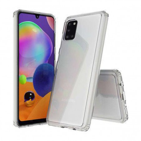 Carcasa Samsung Galaxy A41 Hybrid ( bumper+ trasera) Transparente