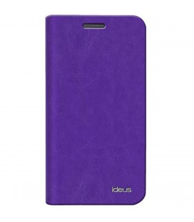 Funda de piel tipo libro CAG3LEABOPU purple para tu LG G3