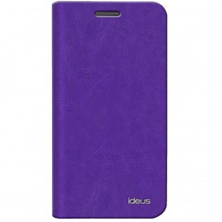 Funda de piel tipo libro CAG3LEABOPU purple para tu LG G3