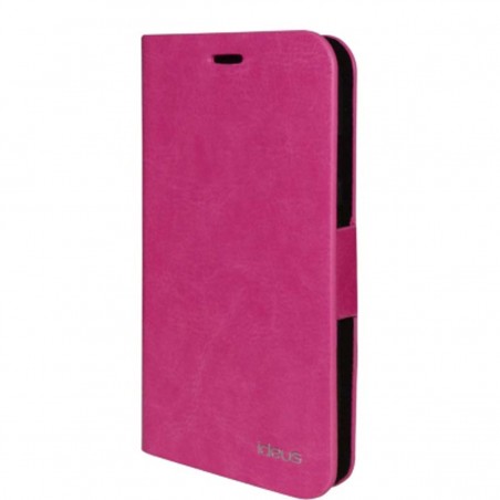 Funda tipo libro CAIP6LEABOPU fucsia para iPhone 6