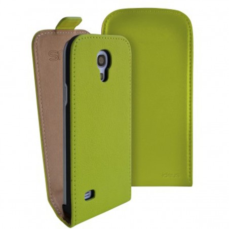 Funda de piel para Samsung Galaxy S4 mini verde