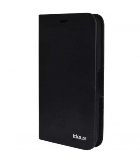 Funda de piel tipo libro CAG3LEABOBK negra para tu XPERIA T3