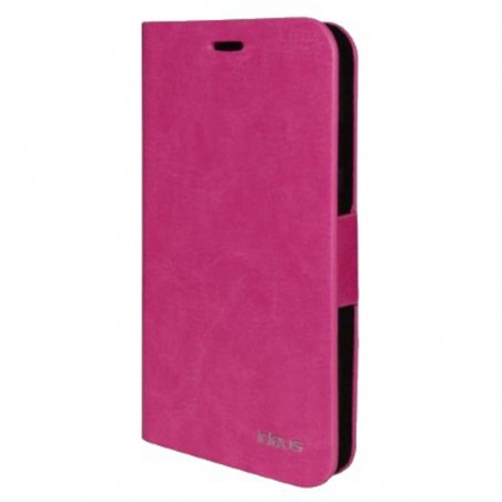 Funda de piel tipo libro CAG3LEABOBK fucsia para tu XPERIA T3