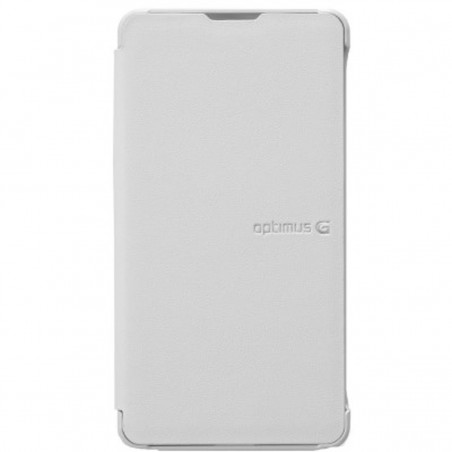 Funda LG tipo libro CCF-140 para Optimus G blanca