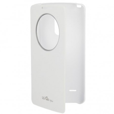 Funda inteligente stylus CCF440GAGEUWH para el LG G3 de color blanca