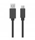 Cable de datos USB 3.0 tipo C Negro