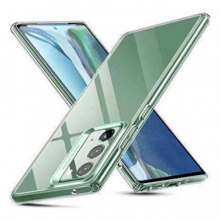 Carcasa Samsung Galaxy Note 20 Hybrid (bumper + trasera) Transparente