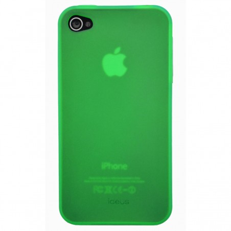 Funda TPU verde para Apple iPhone 4S