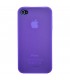 Funda TPU lila para Apple iPhone 4S