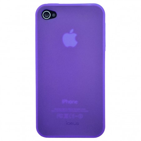 Funda TPU lila para Apple iPhone 4S