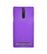 Funda ideus de TPU violeta para Sony Xperia S