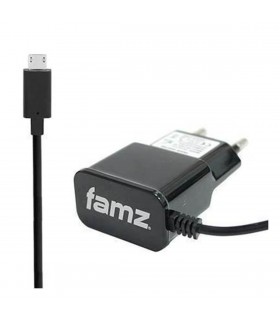 Cargador micro USB 1.200mAh negro