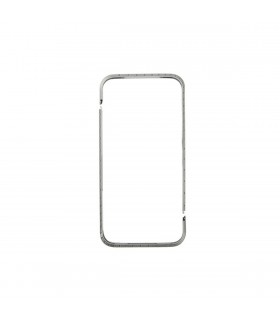 Funda Bumper crossline metal gris para iphone