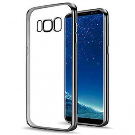 Carcasa Samsung Galaxy S8 Transparente con marco negro