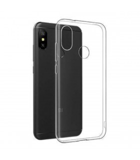 Carcasa trasera transparente para Xiaomi Mi A2 Lite