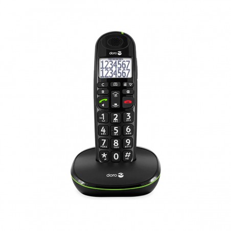 Teléfono Inalámbrico Doro 110 DUO Negro