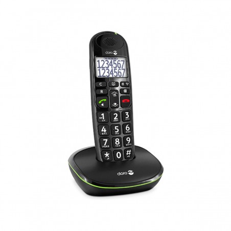 Teléfono Inalámbrico Doro 110 DUO Negro