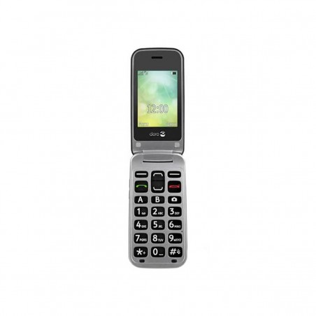 Doro 2424 Teléfono Móvil Tapa Grafito/Blanco