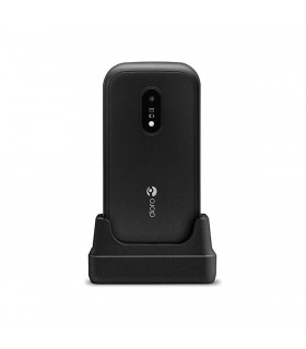 Doro 6040 Teléfono Móvil con Tapa Dual SIM Negro