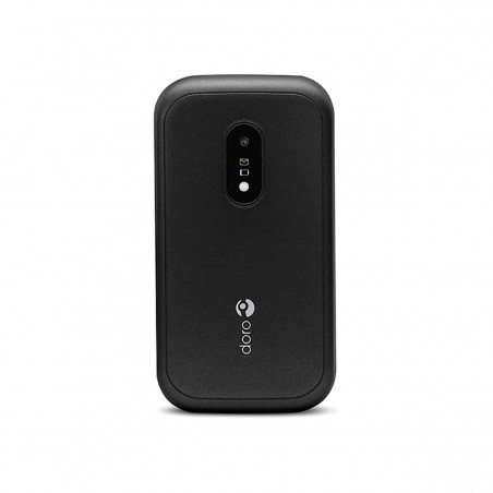 Doro 6040 Teléfono Móvil con Tapa Dual SIM Negro