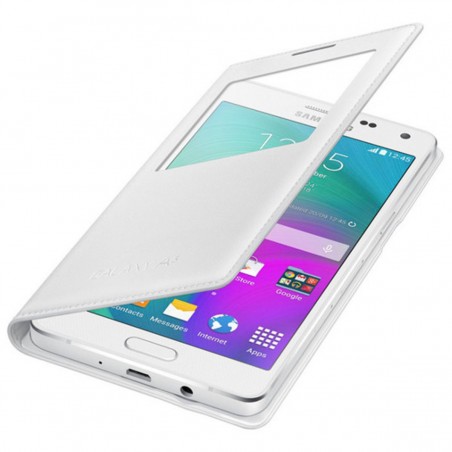 Funda S View para Samsung Galaxy A5 blanca EF-CA500BWEGWW