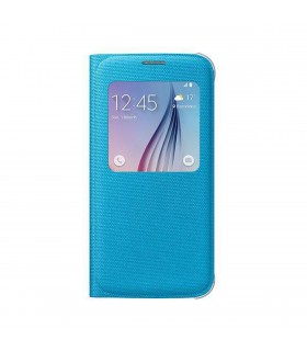 Funda Samsung tipo libro S View EF-CG920BLE azul para Galaxy s6