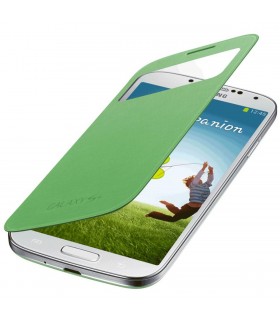 Funda S View Samsung EF-CI950BG verde para Galaxy S4