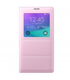 Funda Samsung S-View para Galaxy Note 4 Rosa EF-CN910BM
