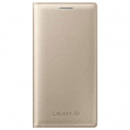 Funda flip cover Samsung EF-FA300BFEGWW para Galaxy A3 oro