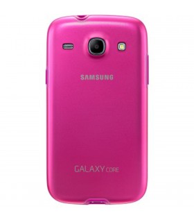 Tapa protectora Samsung EF-PI826BPEG rosa para Galaxy Core