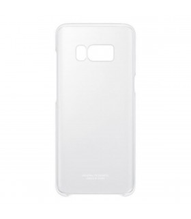 Funda Samsung Clear Cover plata para Galaxy S8 Plus EF-QG955CSE