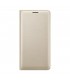 Funda Flip Wallet Samsung para Galaxy J3 (2016) oro EF-WJ320PFEGWW